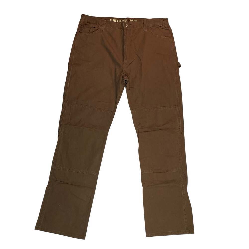 Dickies Relaxed Fit Carpenter Pants Brown Workwear Mens 38x34